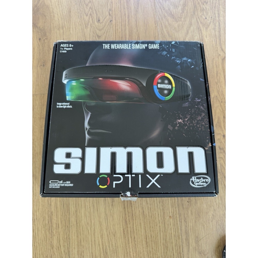 Simon Optix The Wearable Simon Game Hasbro Original Box